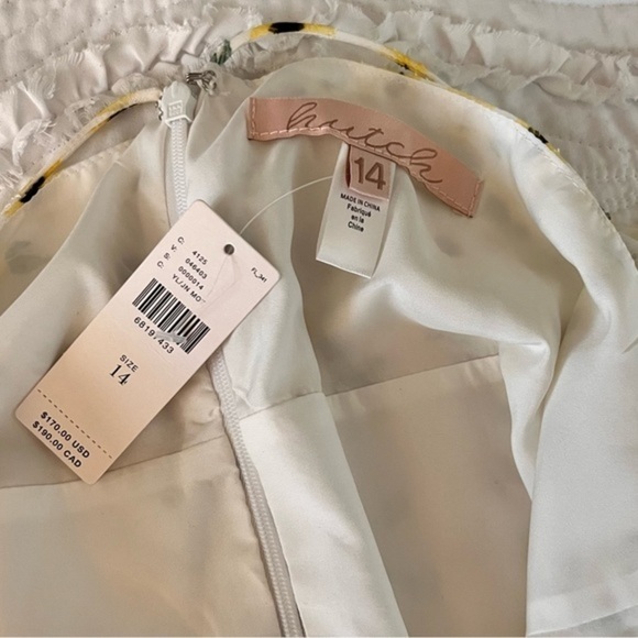 ANTHROPOLOGIE  Hutch Ditsy‎ Floral Seaside Romper Size 14 NWT - Picture 9 of 12